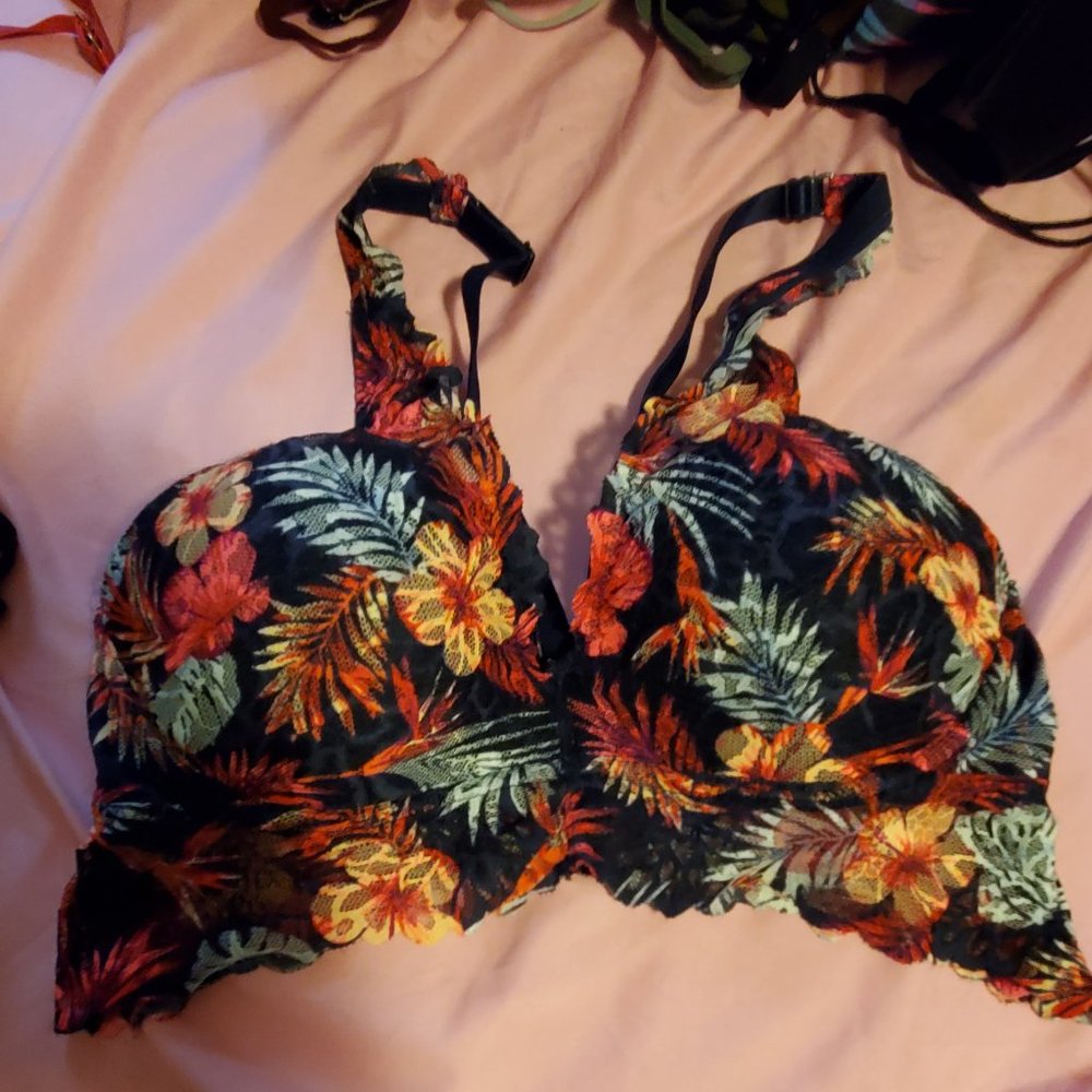 Medium floral bralette